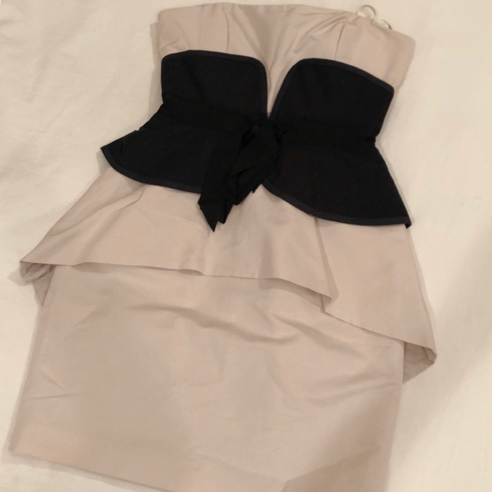 Strapless BCBG Dress